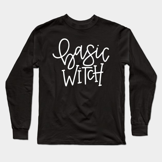 Basic Witch Long Sleeve T-Shirt by innergeekboutique